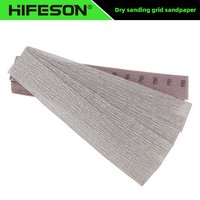 Neue HIFESON 70x420mm Mesh Schleifpapier Staubsaugen Haken Schleife Schleifscheibe-Schleifmittel 400x70mm Schleifblock Schleifpapiere