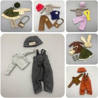 1 Set Multi-Style Lolita Skirt Replacement For 1/6 30cm Doll Clothes Accessories Kit Girl Gifts No Doll
