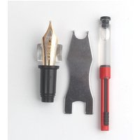 Smooth WingSung 630 Replacement Grip Section Arge No. 8 Iridium Silver Gold Nib EF F M B for Yongsheng 630 Fountain Pen