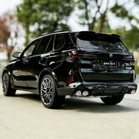 1:24 BMW X5M X5 SUV Model Samochodu z Odlewu Metalowego, Pojazd Terenowy, Wysoka Symulacja, Dźwięk i Światło, Zabawka dla Dzieci, Prezent