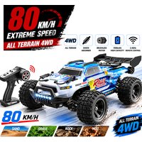 4WD Brushless RC Off Road Car 4x4 High Speed Buggy Truck 50/80KM/H Fast Drift Racing Remote Control Vehicle Hobby Toy for Adults