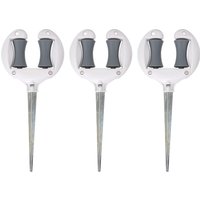 Garden Hose Nail Top Roller Soft Water Pipe Positioning Pointed Lawn Hose Spike Holder Garden Hose Nail