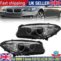 Headlights Assembly For BMW 5 Series F10 F11 F18 528i 535i 550 LCI Bi Xenon HELLA 2013~2017 LED DRL Projector Car Head Light