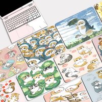 Fashion Luxury Cute mofusand cat 25x29cm Small Office Student Gaming Thickened Pad Non-slip Cushion Mouse Pad Writing Desk Mats