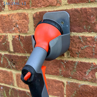 【ZYAL-1】Wall Mount Garden Hose Nozzle Bracket With Screws And Leakage Hole For Garden Irrigation Car Washing Storage Tools