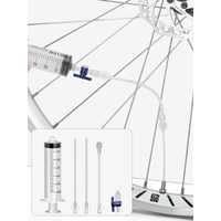 AliExpress riderace RIDERACE Bicycle Tubeless Tire Liquid Injection Tool 60ml Bike Tire Tubeless Sealant Injector Oil Mineral Change Repair Tools