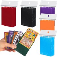 50PCS 66x91mm Game Card Sleeves For TCG Trading Cover Pokemon Sports Cards Tarot Shield Board Protector Holder Toy