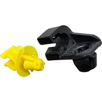 The 795059/792831 Is Suitable For Peugeot 3008 4008 5008 Hood Lever Fixation Buckle Yellow And Black Clip