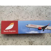 New 1:200 Scale A321NEO Spain IBERIA EXPRESS ABS Plastic Airplane Model Toys Aircraft Plane Assembly Collection Display