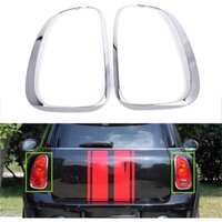 Chrome Tail Light Ring Bezel Trim Surround Cover Left Right for MINI Cooper R60 Countryman S ALL4 11-16 52109806935 52109806936