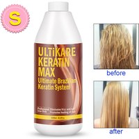 Lisseur brésilien de formaline 8% de traitement de kératine de 1000ml et brillant lisse pour des cheveux endommagés