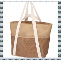 ABQR Waterproof Beach Bag With Zipper,Sandproof Beach Tote Bag For Women, Carry On Tote Bag For Swim Cruise