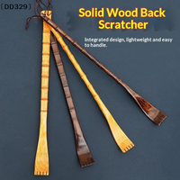 Back Rake HouseholdWooden Body Massage Health Products Handle Wooden Back Scratcher Massager〔DD329〕