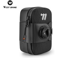 AliExpress West Biking WEST BIKING Bicycle Saddle Bag Lightweight Waterproof Bike Seat Tail Bags Wear-Resistant Rotating Lacing Buckle Bike Accessories