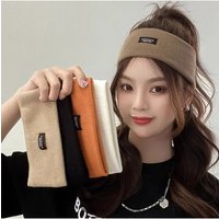 AliExpress NONE Exercise Cycling Headband Breathable Knit Sweatband Yoga Running Moisture Wicking Sports Accessory for Workouts Sports Safety