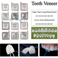 30Sizes Dental Composite Porcelain Veneer Whitening Teeth Veneers Bright White Teeth Veneers S/M/L