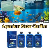 100ml Fish Tank Water Clarifier Liquid Fish Tank Cleaner Safe Purifier Cleansing Solution for Clear Water Aquarium Accessory