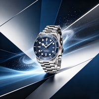 PAGANI DESIGN Modern Noble Luxury Men Mechanical Watch Celebrity Item Stainless Steel Sapphire Calendar 100m Dive Luminous Watch