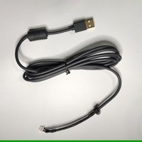Rubber Metal Keypad Cable Extended Adjustable Cord Replacement for K835 K845 G412SE G413TKL Desktop Organization