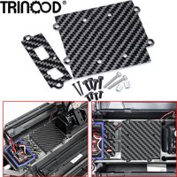 TRINOOD Carbon Fiber ESC Mount Plate for 1/6 T-raxxas XRT 8S MAX6 RC Truck Buggy Upgrade Parts