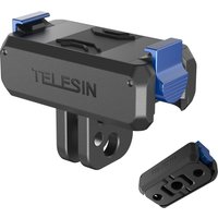 TELESIN Foldable Magnetic Two Claw Baseplate Adapter for DJI OSMO 360 DJI Action 5 Pro 4 3 Accessories Quick-Release Adapter