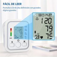 Medical Grade Upper Arm Digital BP Monitor Automatic Sphygmomanometer Kit Home Health Measuring Device