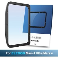 For ELEGOO Mars 4/Mars 4 Ultra UV DLP LCD ,Mars 4/Mars 4 Ultra FEP Film Resin Vat FEP Upgrades 3D Printer Accessories