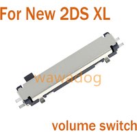 1pc For NEW 2DS XL/LL 3DSXL LL Game Console Volume Adjustment Switch Key Slide Button Repair Replacement Accessories