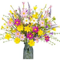 1/2Pcs 43cm Silk Daisy Artificial Flower Fake Bouquet DIY Wedding Floral Arrangement Home Room Table Decor Outdoor Garden Decor