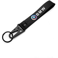 For 50th X3 X5 G30 1 3 5 Series G20 G32 G11 G12 F40 F30 Car Keychain Nylon Braided Wristband Lanyard Motorcycle Accessories