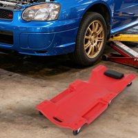 Auto-Mechanikerliege, Rollbare Garagenliege, 40 Zoll PE-Fahrzeugliegebrett mit 150 kg Tragkraft für Unterbodenreparaturen