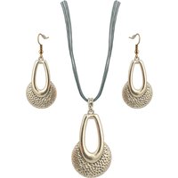 Alloy Jewelry Pendant Necklace Chain Wax String Popular Items Women's Jewelry Set