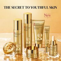 Placenta Skin Care Seven-Piece Set, Rich in Placenta Essence Ingredients, Moisturizing Skin Care Products, Hydrating, Nourishing, Refreshing, Lotion Set, Including Facial Essence, Eye Cream, Face