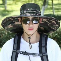 Outdoor Men's and Women's Universal Sun Protection and Shading UV Sun Hat with Sun Visor