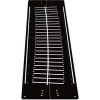 Indoor Golf Putting Mat -Practice Aid with Alignment Track and Putter Training