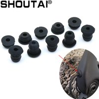 5 Pcs Rubber Plug Frame Electronic Shifter Cable Cover Front Rear Derailleur Mechanical Accessories For Di2 6mm 7mm 8mm