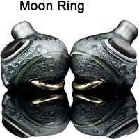 ARTPICAL Lunar Ring In-Ear Earphones Moon Ring HIFI Wired Headphones 4.4mm Balanced Plug Monitoring Headsets Replaceable Earbuds