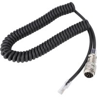 Portable 8pin to RJ-45 Modular Microphone Converter Adapter Cable For Yaesu FT-450D FT-897D FT-991 FT-891 Microphone Accessories