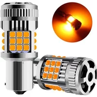 1/2pcs 1156 BA15S BAU15S P21W T20 7440 7443 LED Bulb Canbus 36SMD 24W 12V 24V Auto Turn Signal Lamp Car Reverse Brake Light