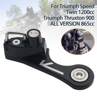 Motorcycle Helmet Lock Kit Helmets Security Anti-Theft Lock For Triumph Twins Bonneville Thruxton Scrambler 900 T100 Street