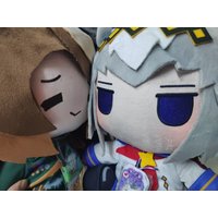 Pretty Derby Symboli Rudolf 30cm Mascot Costume Plush Cotton Doll for Cosplay Pendant Keychain