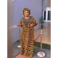 African Dresses for Women Traditional Africa Clothing Dashiki Ankara Outfits Gown Abayas Robe Muslim Kaftan Maxi Long Dress 2024