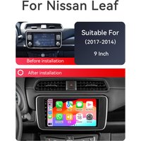 2Din Car Stereo Radio For Nissan Leaf ZE1 2017 - 2024 Multimedia Player GPS RDS Wireless Carplay Android Auto Head Unit Screen