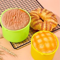 High Temperature Resistant Multicolored Oven Silicone Easter Microwave Oven Cake Mold Cake Barrel Bread Pan Baking Pan
