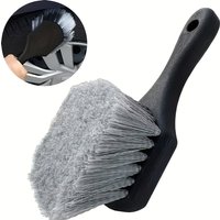Car Tire Wheel Rim Cleaning Brush Universal Tire And Wheel Cleaning Accessories Detailing Brushes Wash Towel Auto Accessories
