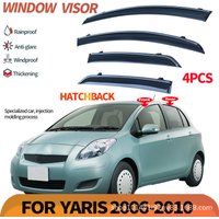 For Toyota Yaris Rain Window Barrier Rain Board Yaris xp90 2005-2010Window visor