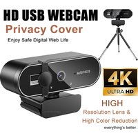 4K HD Mini Webcam With Microphone 2K Full HD Webcam Autofocus USB Web Cam For Auto Focus PC Laptop Video Shooting Camera 2026