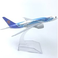 Airplane Model B787 China Southern Airways 16cm Metal 1/400 Scale Planes Airplane Kids Toys Replica Aircraft Plane Collectible