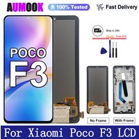 New AMOLED Display For Xiaomi Poco F3 LCD Display Touch Screen Digitizer Assembly For Poco F3 M2012K11AG Display Replacement