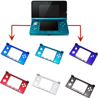 Replacement Console Middle Frame For 3DS Repair C Part Frame Black Plastic Case For 3DS